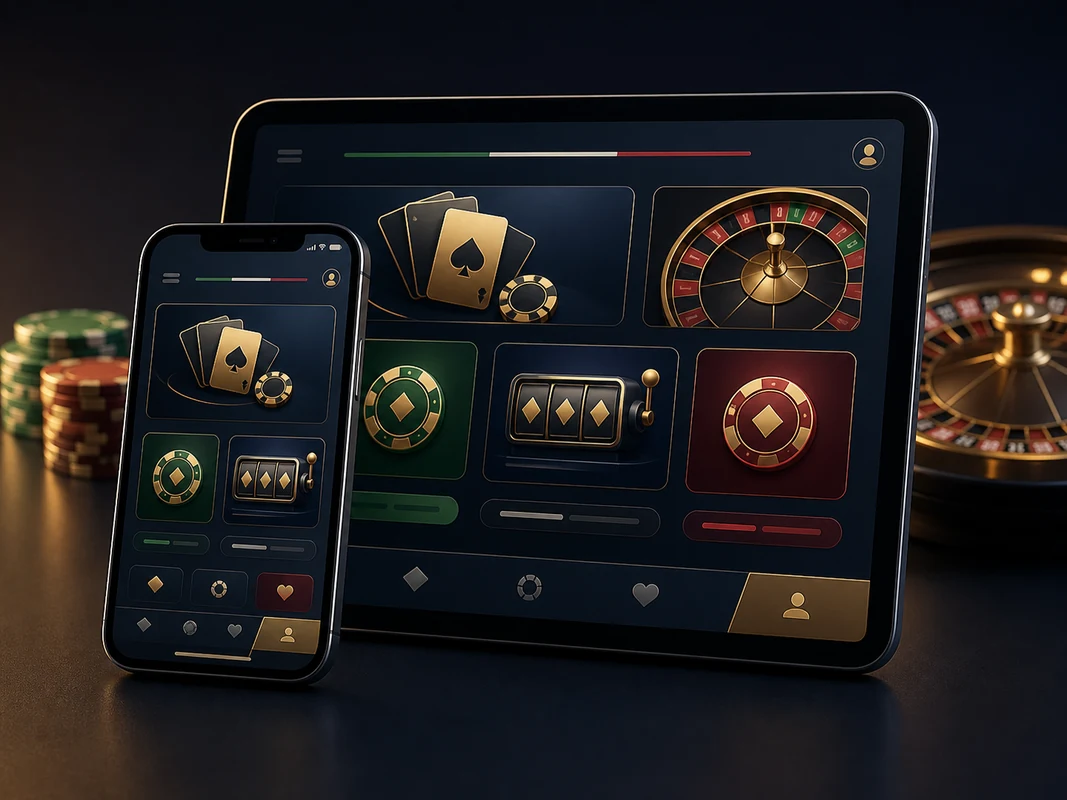 Netflix Casino app download shown on mobile devices